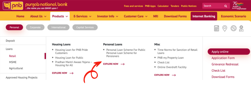 PNB Personal Loan